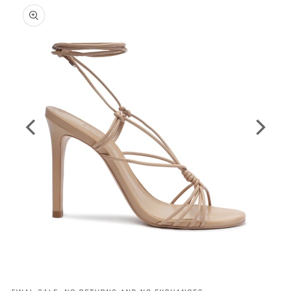 schutz nude heels